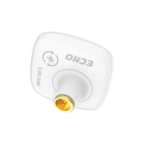 Offres Spéciales Foxeer Echo 5.8G 8dBi Patch à Gain élevé FPV Gog gle Antenne PA1417 Blanc RHCP